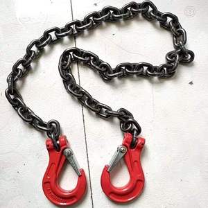 两头钩起重链条g80吊索具锰钢铁链吊装链吊石头铁链拖车链双钩