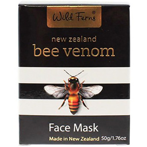 现货 新西兰Parrs帕氏Wild ferns bee venom蜂毒面膜47g beevenom