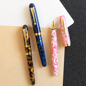直邮 日本大西制作所 细轴手工钢笔 樱花抹茶墨水笔文具书写礼物