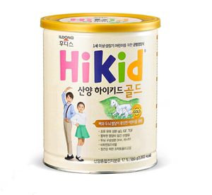 韩国原装进口日东山羊奶粉羊奶HiKid成长奶粉650克