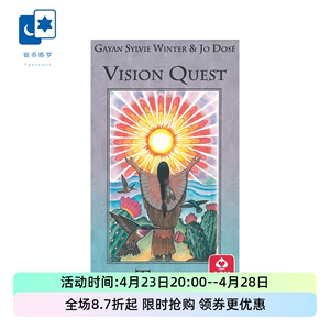 进口正版内在探寻塔罗牌 Vision Quest Tarot 桌游卡牌