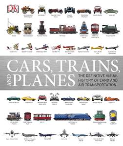 英文原版 Cars, Trains and Planes 汽车火车和飞机大开精装现货