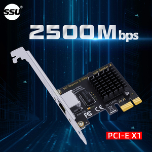 PCI-E千兆网卡台式机2.5G有线网卡PCI-E无盘网卡2500M软路由群晖