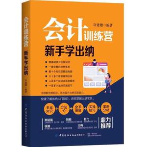 正版  会计训练营：新手学出纳 9787518074051 中国纺织出版社 许