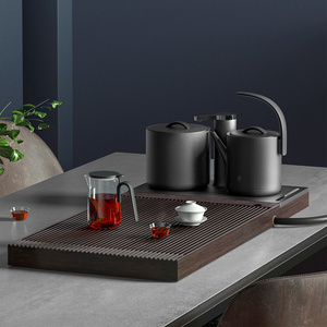 三界茶具德国电木茶盘轻奢高端功夫茶托套装自动上水烧水一体茶台
