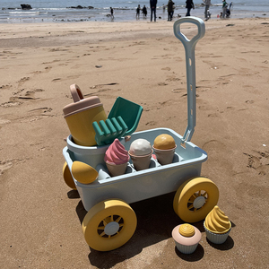儿童海边挖沙土工具沙漏铲子桶套装丹麦沙滩玩具沙池模具幼儿园