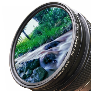 超薄ND2-400可调减光镜62mm 72mm中灰镜适用佳能与尼康18-200镜头
