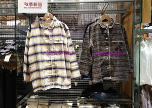 不退换特价香港采购MUJI 无印良品 女款法兰绒睡衣两件套家居服