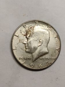 美国 1968年 50美分 半美元银币 肯尼迪 外国硬币收藏品