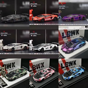 Star Model 1:64兰博基尼Aventador 2.0 LP700-4潮牌LBWK合金车模