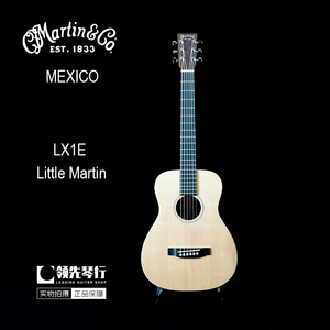 领先琴行 Martin LX1E 墨西哥产 面单小马丁 电箱旅行吉他