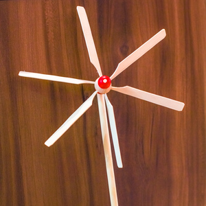 传统玩具 竹制大风车 diy益智玩具 竹木玩具 怀旧木制风车模型