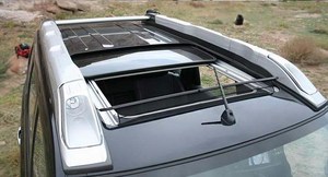 08-12款日产奇骏/风度MX6带灯行李架 车顶架塑料盖板灯罩盖子配件