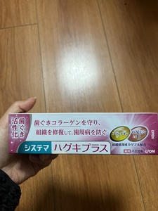 现货包邮日本海淘LION狮王细齿洁牙龈组织护理敏感牙膏孕产妇适用