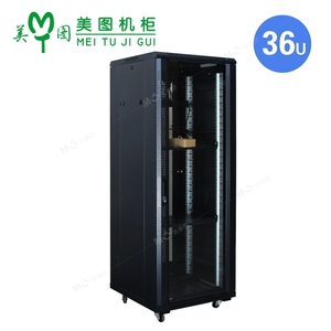 美图机柜1.8米36U网络机柜，江苏南京机柜经销商