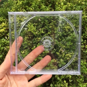 包邮光盘盒 单片装 明单 CD盒 全透明光碟包装盒碟盒 DVD塑料壳