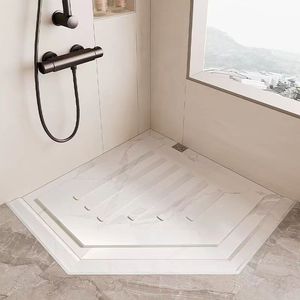 下沉式淋浴房防滑石岩板淋浴板浴室垫脚卫生间底座底盘踏脚石定制