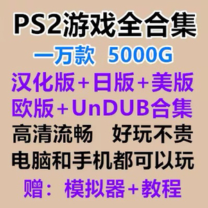 PS2游戏中文游戏 PC电脑模拟器单机游戏软件 ISO镜像格式可刻盘