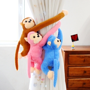 创意小猴子毛绒玩具长臂趴趴猴公仔布娃娃玩偶吊猴可爱儿童抱枕女