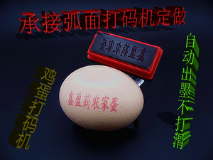 鸡蛋打码机商标图案喷印喷码机蛋壳打生产日期鸡蛋印字模打码机器
