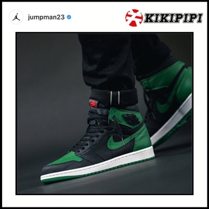 Air Jordan 1 Pine Green AJ1 OG 松绿 乔1 黑绿 脚趾 555088-030