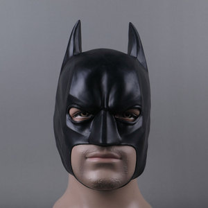 Batman蝙蝠侠面具头套万圣节化妆舞会表演酒吧cos面罩直播直播道