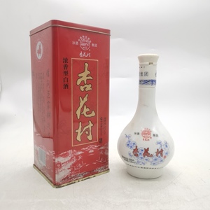 【陈年老酒】2010年52度汾酒集团铁盒杏花村酒 500ml浓香型纯粮酒