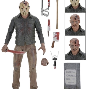 NECA 7寸黑色星期五终结第四章 面具杰森Jason关节可