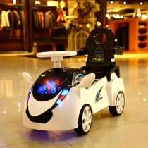 Childrens twisted car 1-3 years old 2 Niuniu baby toy car can ride four-wheel car sliding electric slippery car