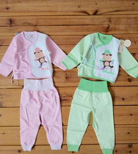 3套包邮全新婴儿纯棉内衣套装宝宝全棉秋衣裤新生儿衣服。