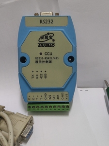 安居宝通信控制器，RS232，有配线，完好，正常使用