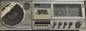 METTO 美多牌CT6620型半导体管盒式磁带录音收音两用