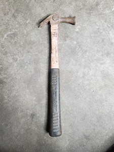 日本进口二手工具 土牛羊角锤拔钉锤起钉锤木工锤铁锤铁榔头