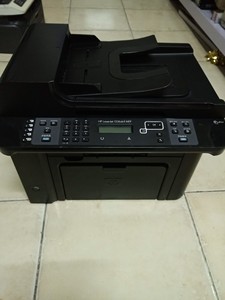 惠普1536dnf黑白激光打印复印扫描一体机自带输稿器连续复