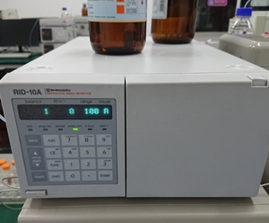 岛津RID-10A高效液相色谱仪示差折光检测器，14年出厂，