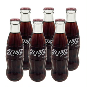 可口可乐  玻璃瓶可乐汽水200ml瓶装怀旧小瓶包装碳酸饮料