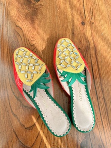 泰国lyn around菠萝皮鞋
