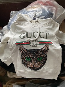 Gucci儿童猫头卫衣，细毛圈弹力卫衣，亲子的，大人小孩都还