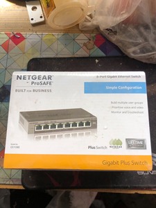 Netgear/美国网件 GS108Ev3   交换机 8口