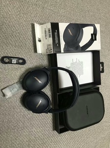 国行全新BOSE QC45限量版头戴蓝牙降噪耳机午夜蓝