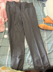 链家工作买的灰色西装裤，175，新的