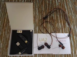 山灵UA2发烧HIFI耳放+JBL的单边双单元耳机打包出，品