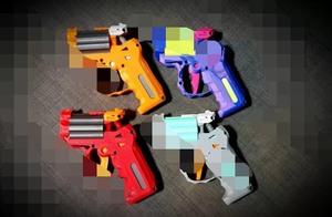 玩具板机手枪可用软弹3d打印图纸 stl STL模型文件，文