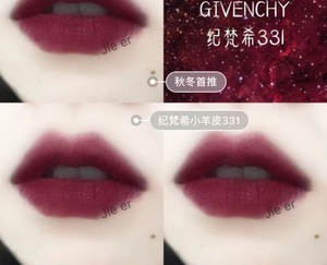 纪梵希Givenchy限量定制小羊皮口红唇膏331