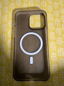 艾德加（Eddga） 苹果15pro手机壳磁吸充电超薄磨砂透