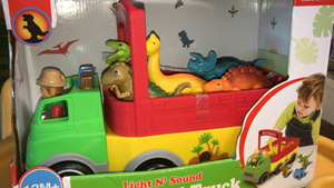 童梦园森林恐龙越野卡车 玩具