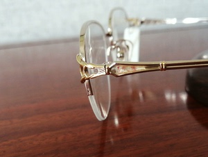 日本超轻眼镜框女款七宝珐琅工艺高级belle maie