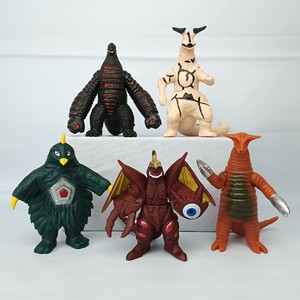 全新5个奥特曼怪兽软胶玩具，5个一起29.8元。质量非常好，