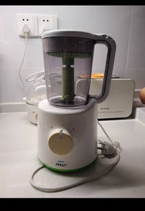 进口飞利浦新安怡料理机婴儿研磨蒸煮一体小型多功能全自动辅食机