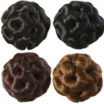 Eise wig female nine flower hair curler ball head grab clip flower bud Hairband wig bag floral headdress plate hair